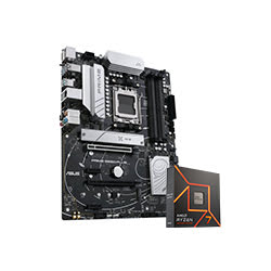 Grosbill Kit Upgrade PC Asus Bundle Asus PRIME B650-PLUS + R7 7700X