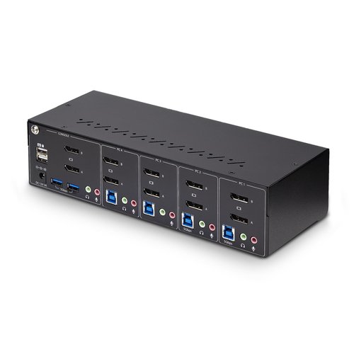 SWITCH KVM 4 PORTS DISPLAYPORT - Achat / Vente sur grosbill.com - 1