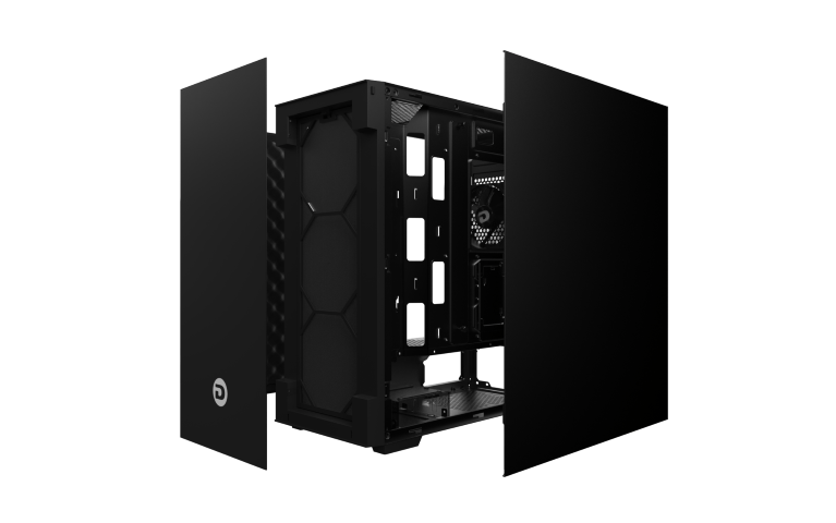D by M.RED Silent Force Noir - Boîtier PC D by M.RED - grosbill.com - 5