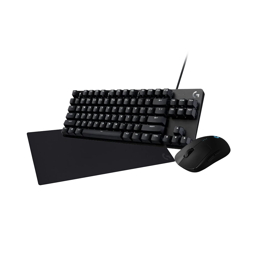 Logitech Pack Périphériques Logitech - Clavier G413 TKL SE - SOURIS G PRO Sans Fil - Tapis de souris G840 XL - Achat / Vente Pack Peripheriques sur grosbill.com - 0