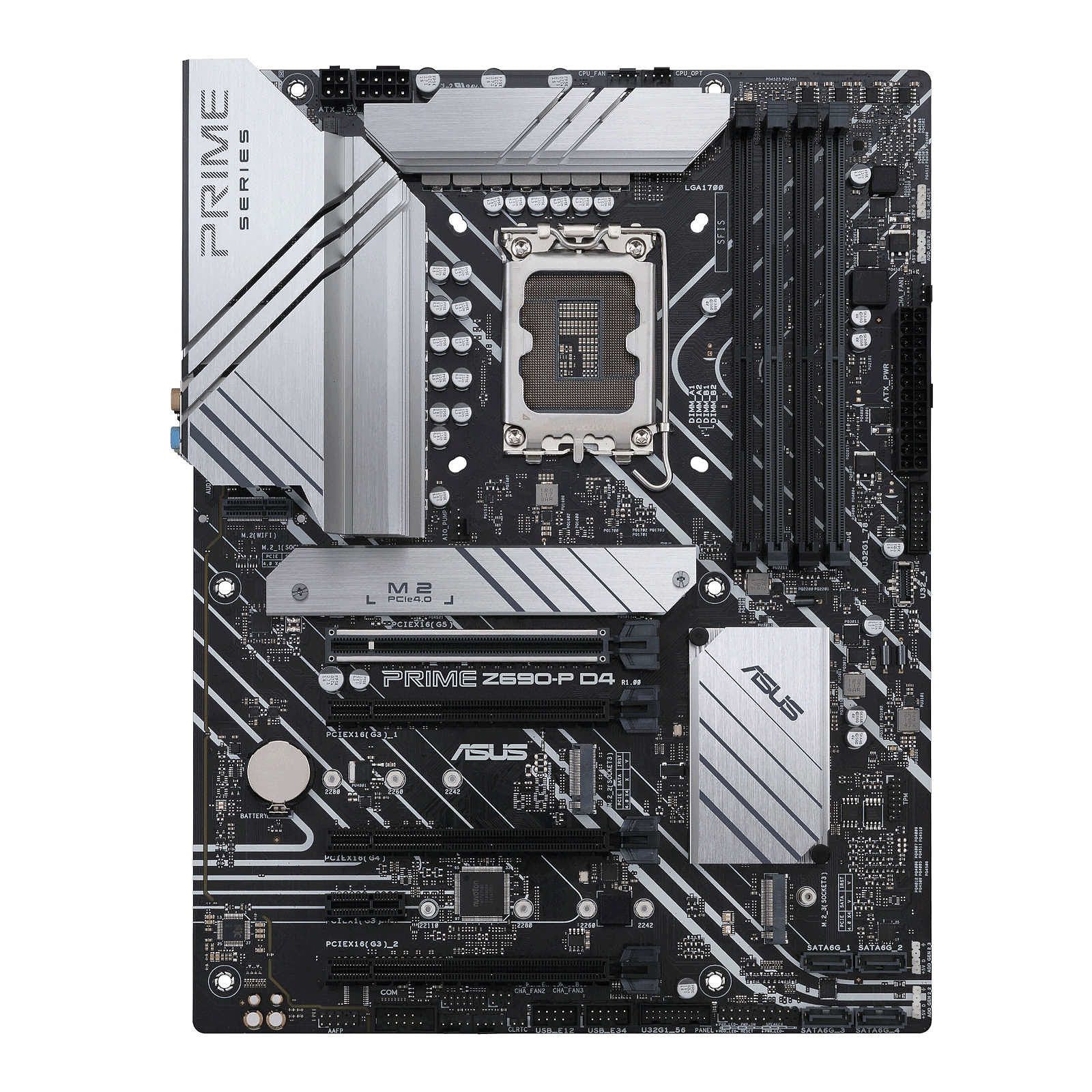 Asus PRIME Z690-P D4 ATX  - Carte mère Asus - grosbill.com - 1
