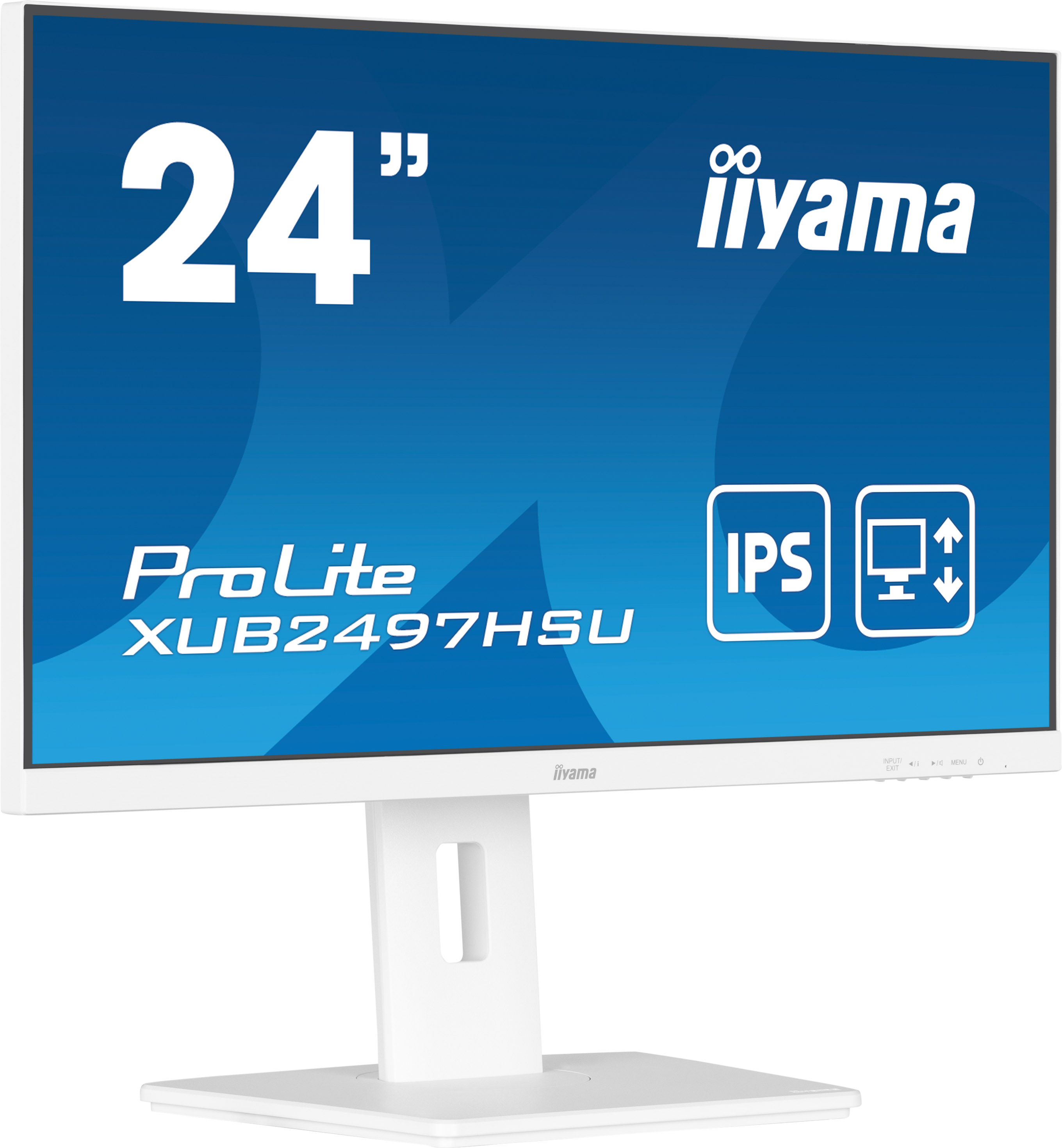 Iiyama 24 pouces  XUB2497HSU-W2 - Ecran PC Iiyama - grosbill.com - 2