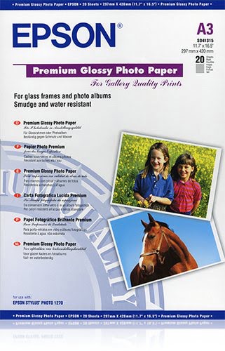 Paper/Prem Glossy Photo A3 255gm2 20sh - Achat / Vente sur grosbill.com - 0