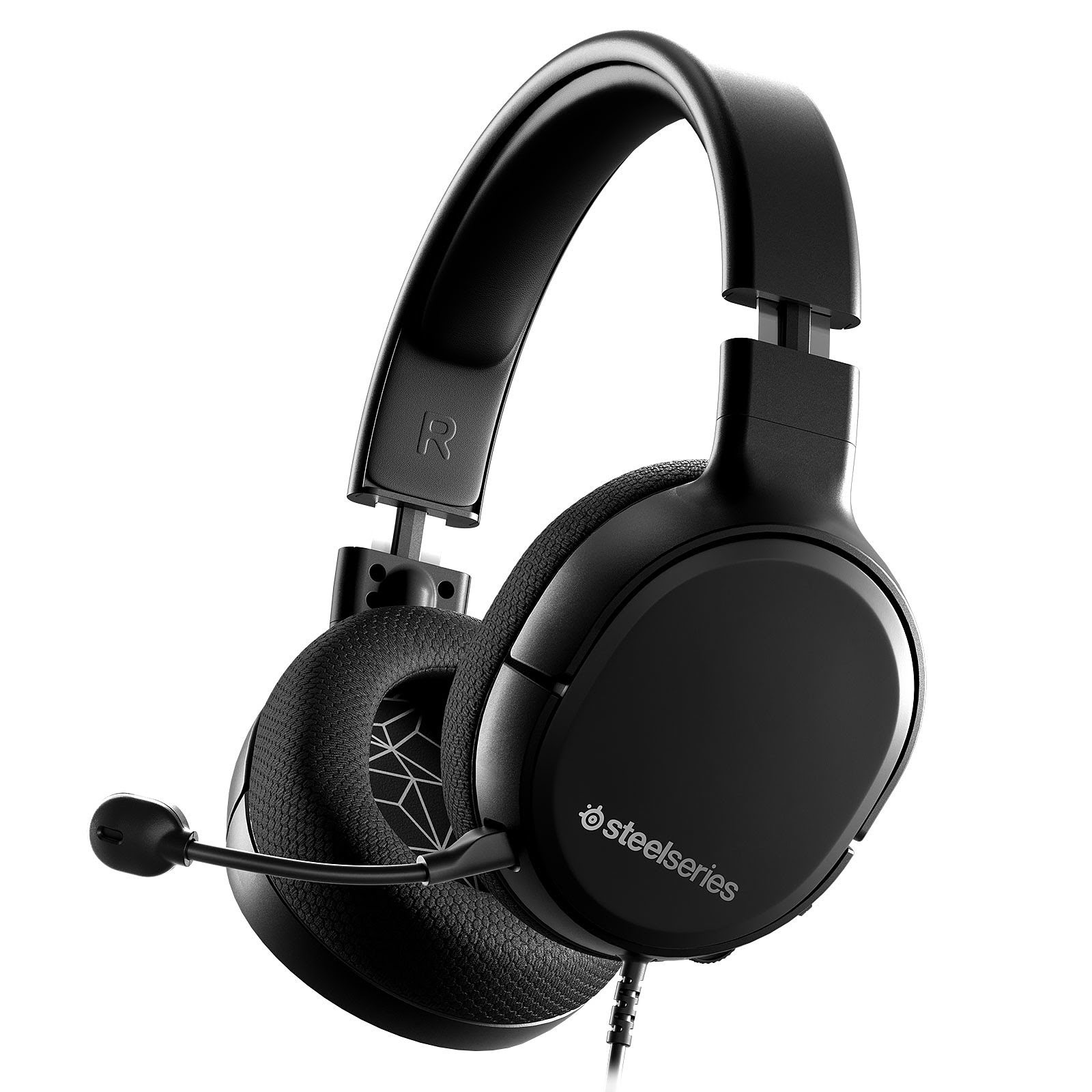 SteelSeries Arctis 1 Noir Stereo Noir - Micro-casque - grosbill.com - 0