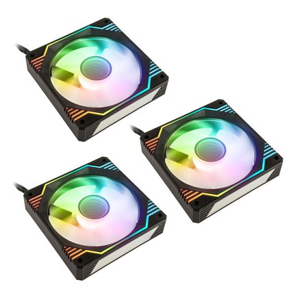 Kolink Umbra X ARGB PWM (Pack 3x120mm) - Ventilateur boîtier - 0