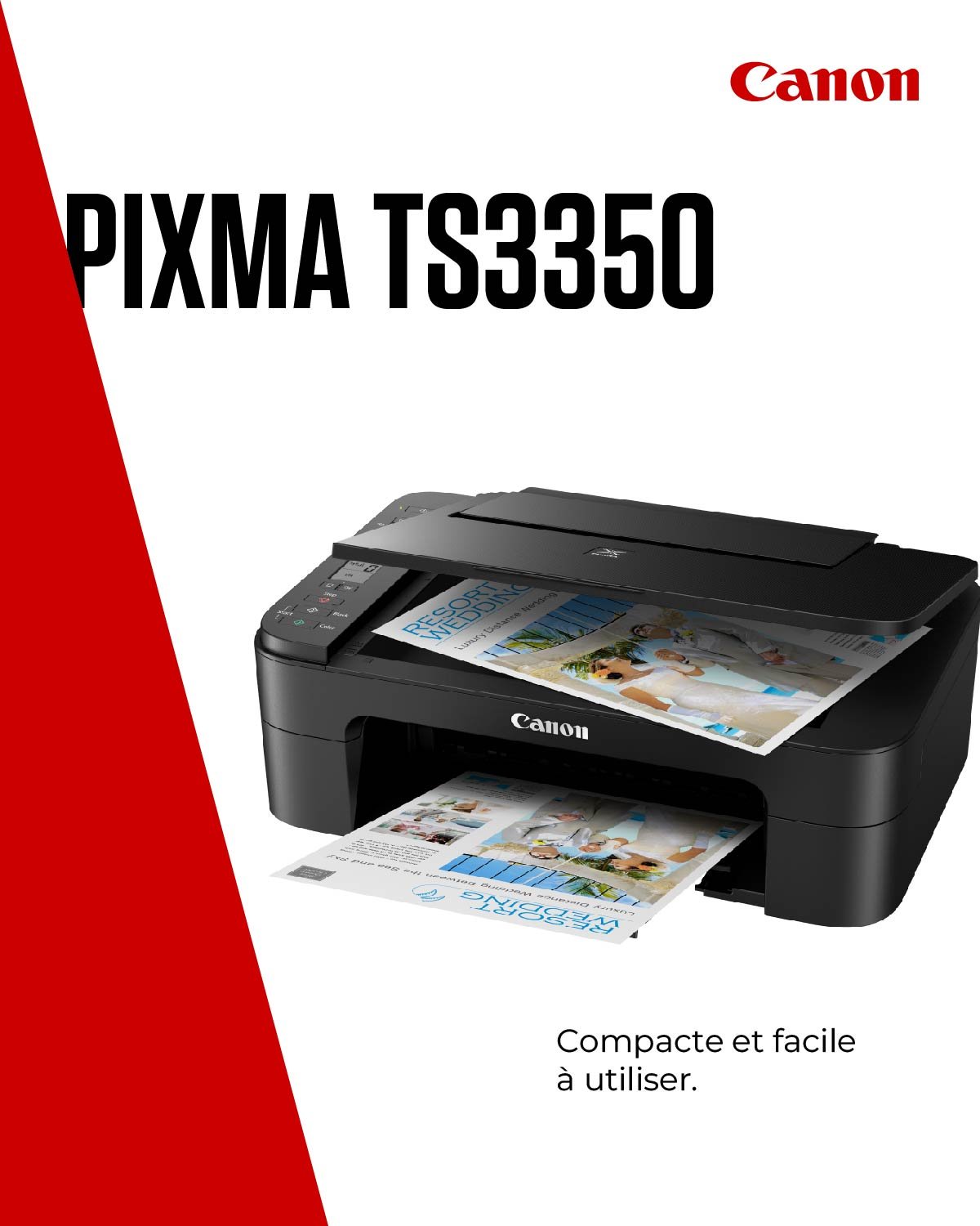 Imprimante multifonction Canon PIXMA TS3350 Grosbill