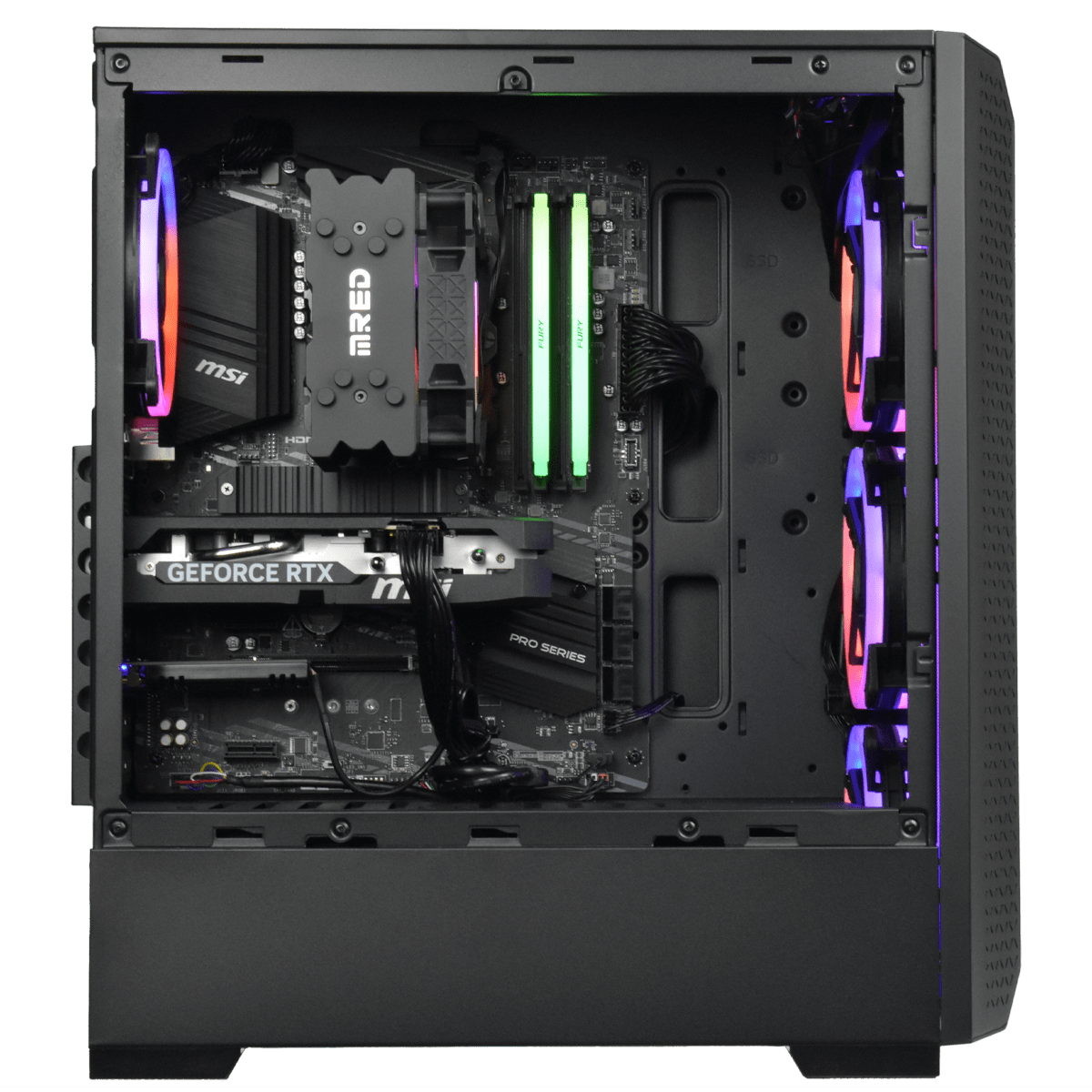 Grosbill PIXEL - R7-5700X/5060/16Go/1To (0925-GB) (PCG-10602671) - Achat / Vente PC Fixe sur grosbill.com - 1