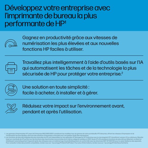 HP LaserJet Ent MFP 8601DN Printer EU - Achat / Vente sur grosbill.com - 12