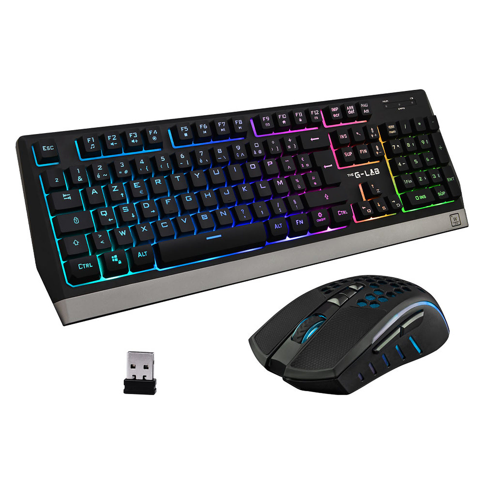 The G-LAB Combo Tungsten - Pack Clavier/Souris 