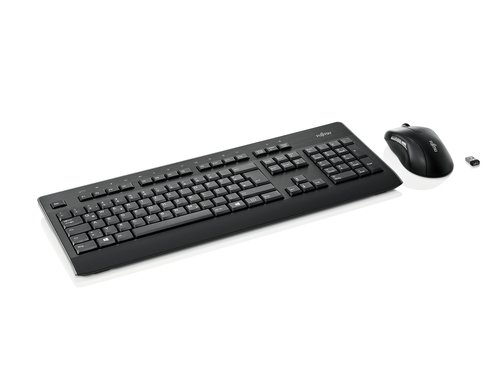 FUJITSU Wireless LX960 Ensemble clavier et souris sans fil 2 4 GHz Francais Pour Celsius
