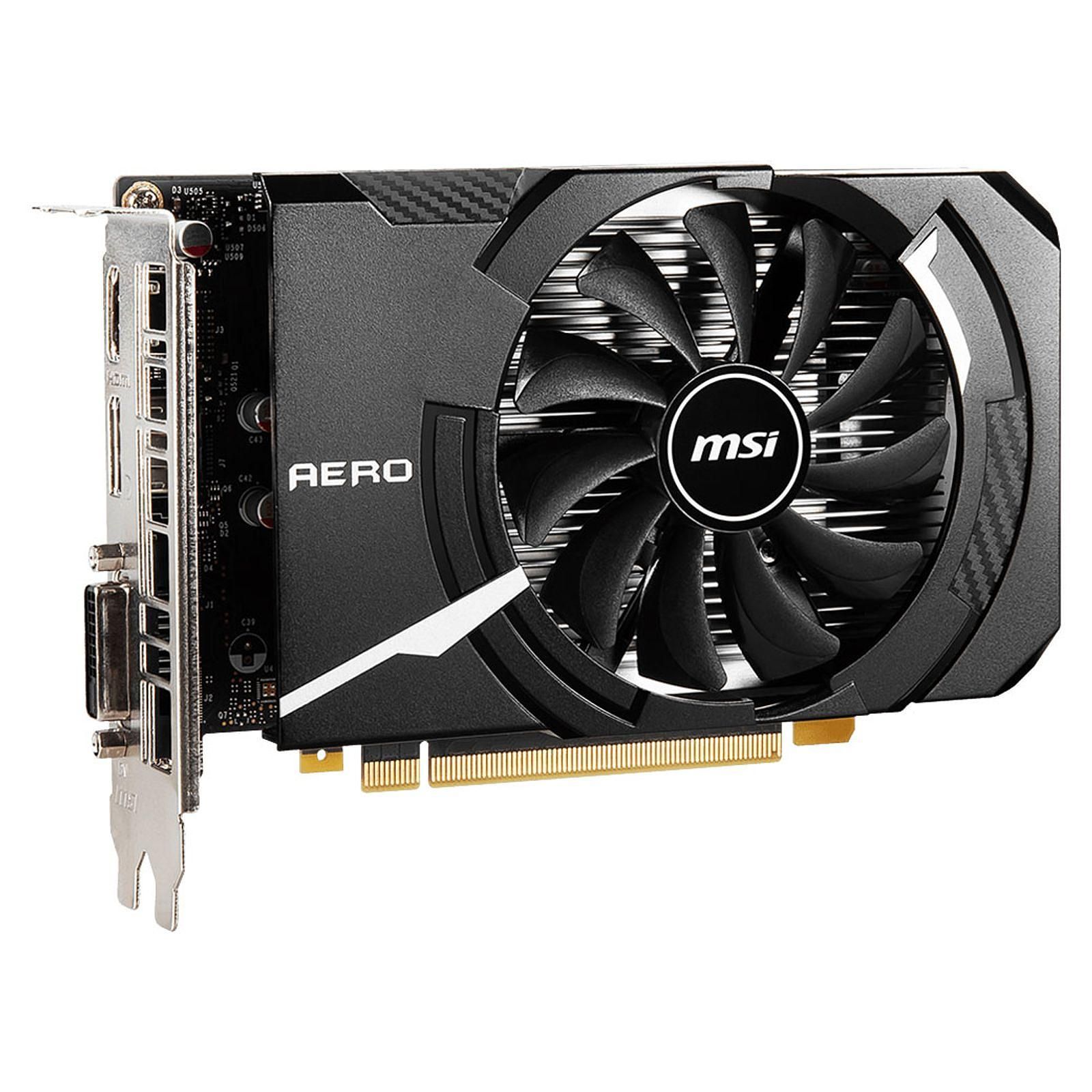MSI GTX 1650 D6 AERO ITX OC  - Carte graphique MSI - grosbill.com - 2
