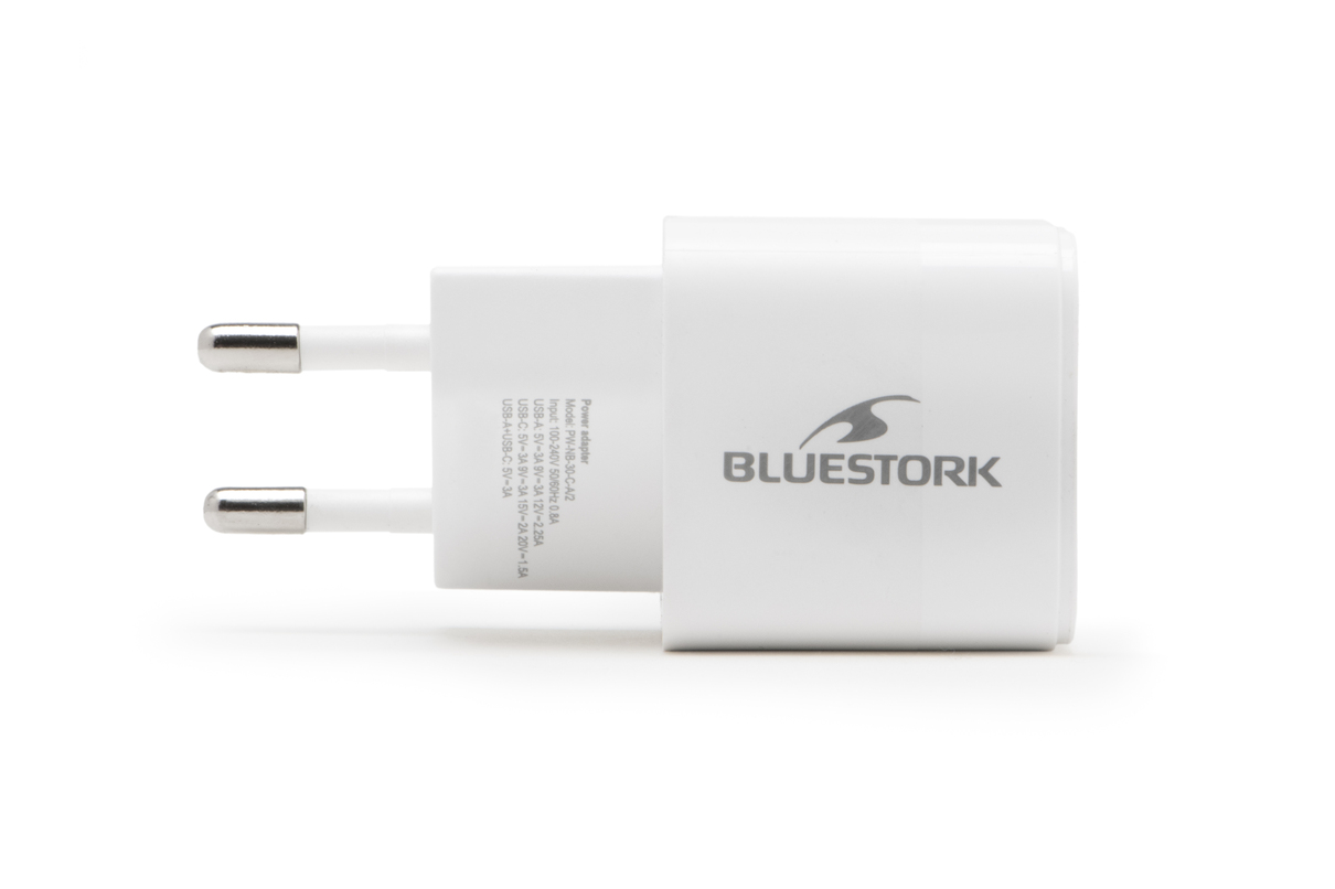 Bluestork Chargeur USB-C PD 3.0 30W v2 (PW-NB-30-C-A/2) - Achat / Vente Accessoire alimentation sur grosbill.com - 2
