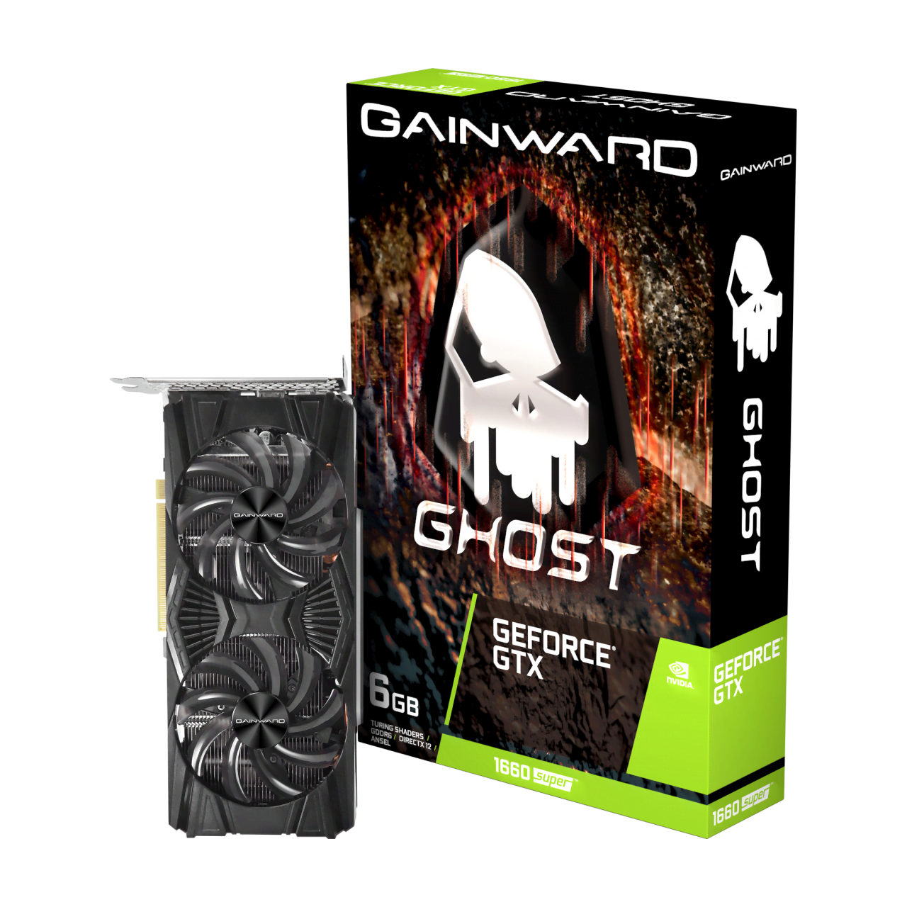 Gainward GTX 1660 Super GHOST 6G D6  - Carte graphique Gainward - 0