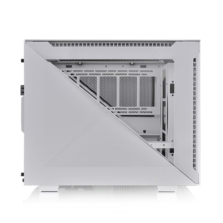 Thermaltake Divider 200 TG Air Snow White Blanc - Boîtier PC - 2