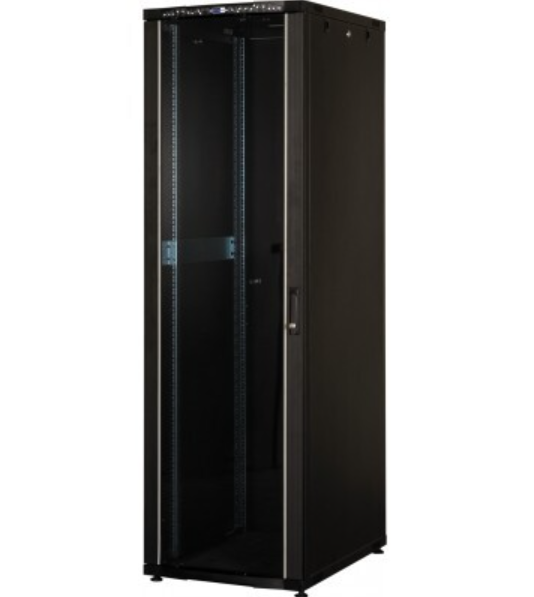 Ekivalan Baie de brassage BEEA 42U 600 x 600, verre, métal (noir) (BEEA42U6060BL122) - Achat / Vente Réseau divers sur grosbill.com - 0