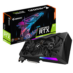 Gigabyte RTX 3070 AORUS M 8G LHR - RTX3070/8G/HDMI/DP