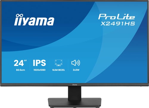 Iiyama 24 pouces  X2491HS-B1 - Ecran PC Iiyama - grosbill.com - 1