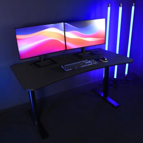 Arozzi Arena Medium - Noir (ARENA-MEDIUM-PBK) - Achat / Vente Bureau sur grosbill.com - 4