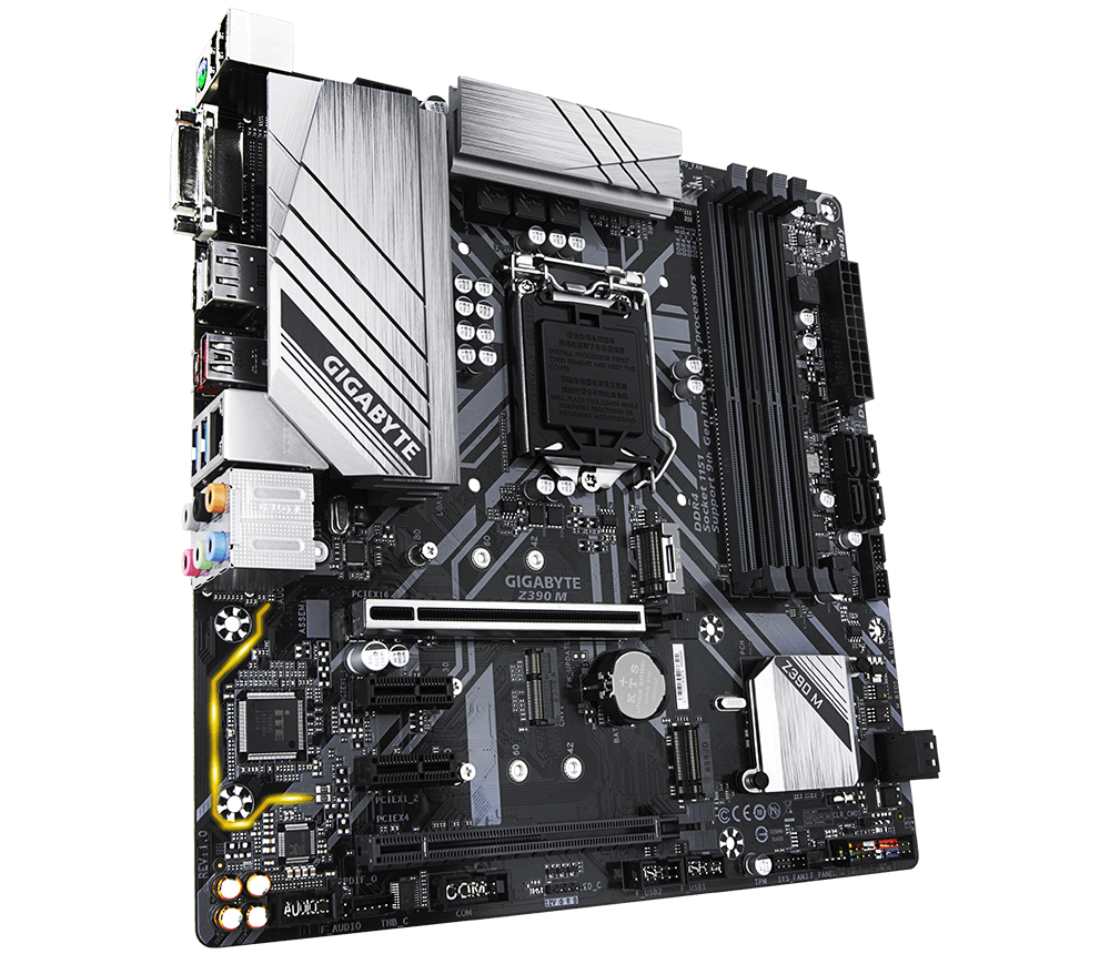 Gigabyte Z390 M Micro-ATX  - Carte mère Gigabyte - grosbill.com - 2