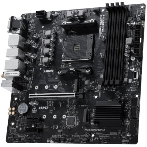 MSI PRO B550M-P WIFI6E Micro-ATX  - Carte mère MSI - grosbill.com - 1