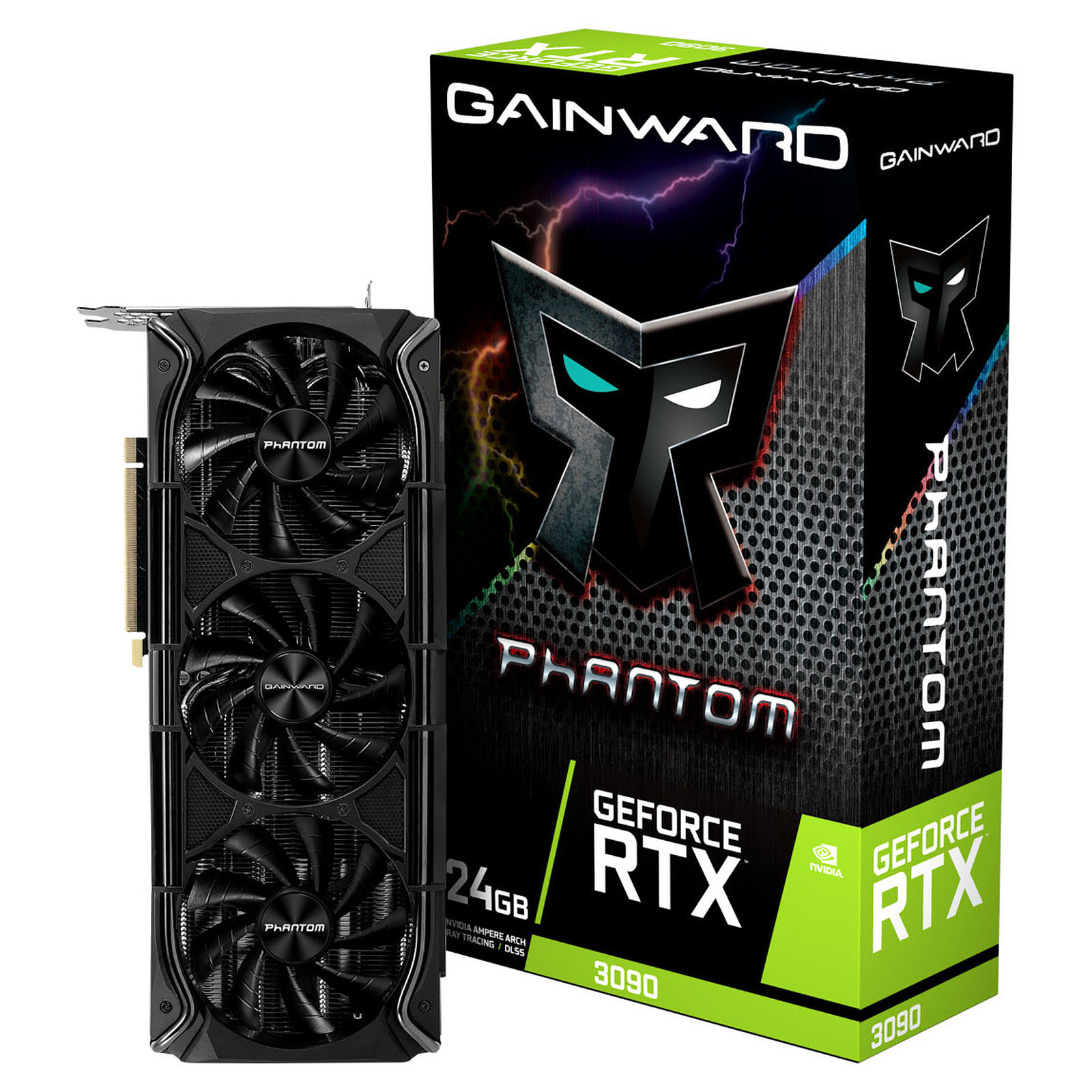 Gainward RTX 3090 Phantom+ 24GB LHR  - Carte graphique Gainward - 0