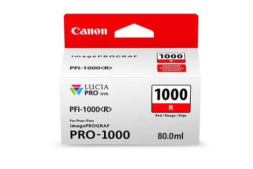 Canon Ink/PFI-1000 Cartridge RD - Achat / Vente Consommable imprimante sur grosbill.com - 0