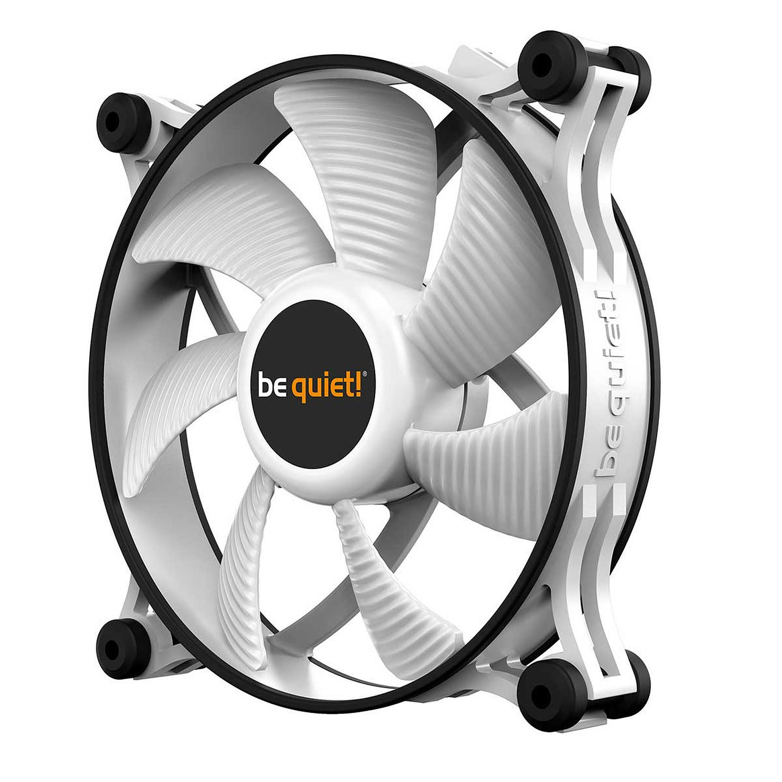 Be Quiet! Shadow Wings 2 120mm PWM White - Ventilateur boîtier - 4