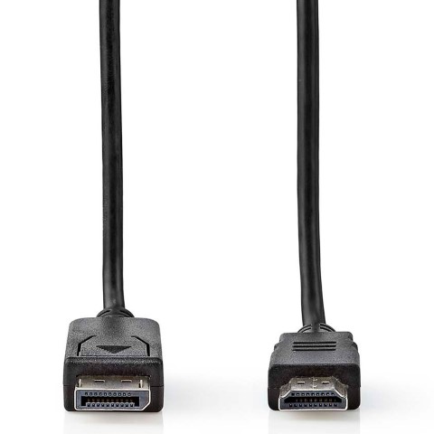 Câble DisplayPort mâle/mâle - 2m - Noir - 0