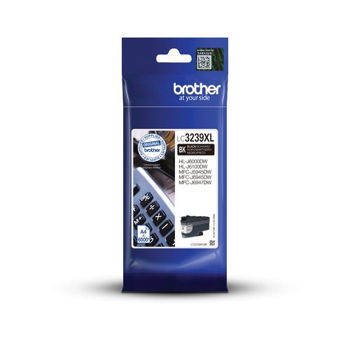 Brother - Noir - LC3239XLBK - Achat / Vente Consommable imprimante sur grosbill.com - 0