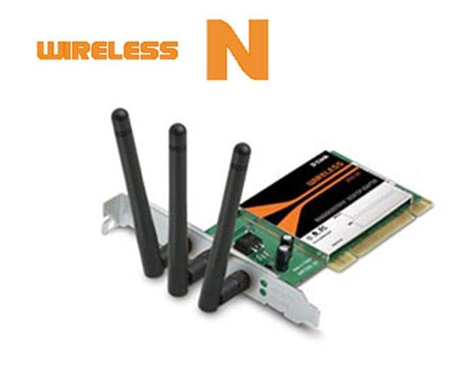 D-Link PCI WiFi 802.11N DWA-547 - Carte réseau D-Link - 0