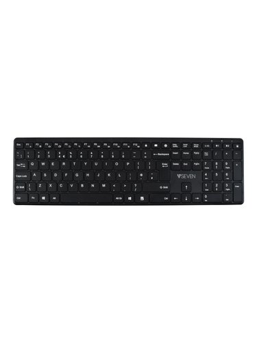 V7 Clavier KW550UKBT Dual mode Bluetooth / Wireless 2,4 GHZ anglais QWERTY - Clavier PC - 2