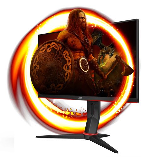 AOC 24 pouces  24G2SPU/BK - Ecran PC AOC - grosbill.com - 1