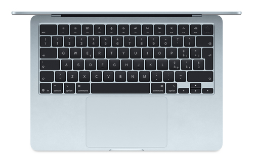 Apple Macbook Air MC6T4FN/A - M4 13" 16Go 256Go Bleu ciel (MC6T4FN/A) - Achat / Vente MacBook sur grosbill.com - 1