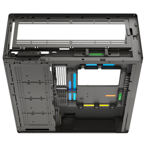 HAVN MT/SansAlim/ATX Noir - Boîtier PC HAVN - grosbill.com - 2