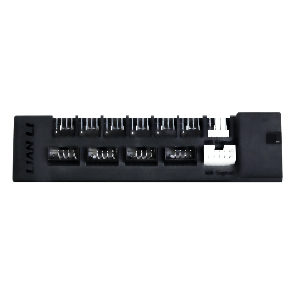 Lian-Li EDGE HUB, 4x USB, 6x PWM - Noir - Accessoire boîtier - 0