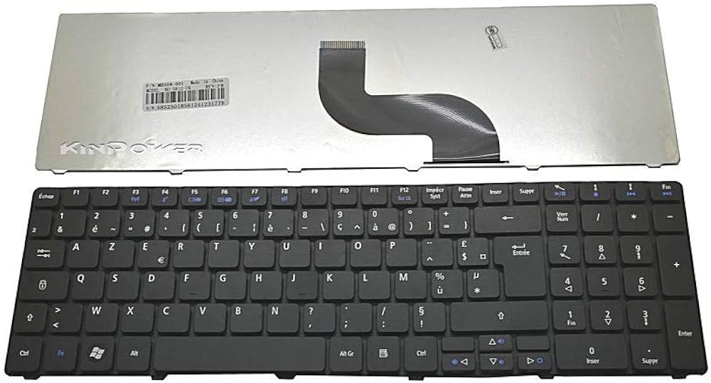 Clavier AZERTY pour Acer Aspire 7741ZG - Acer - 0