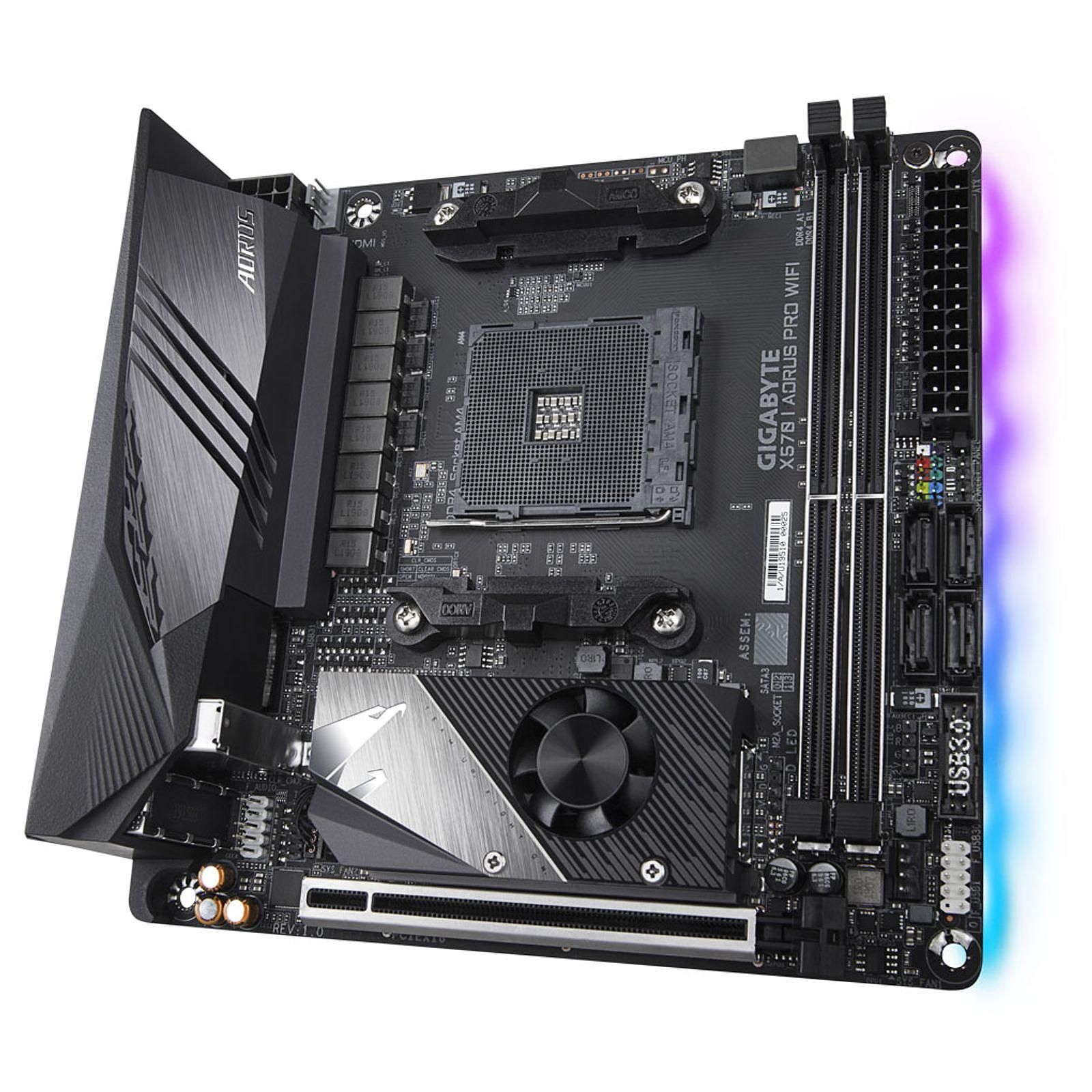 Gigabyte X570 I AORUS PRO WIFI Mini-ITX  - Carte mère Gigabyte - 3