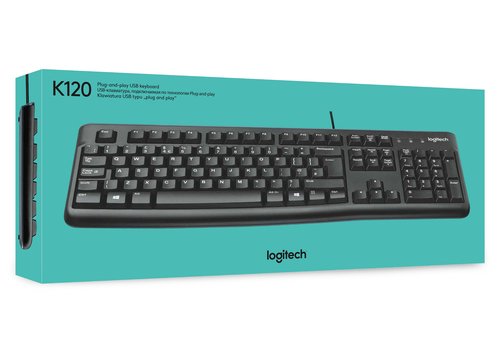 Keyboard K120 for Business Noir - Achat / Vente sur grosbill.com - 9