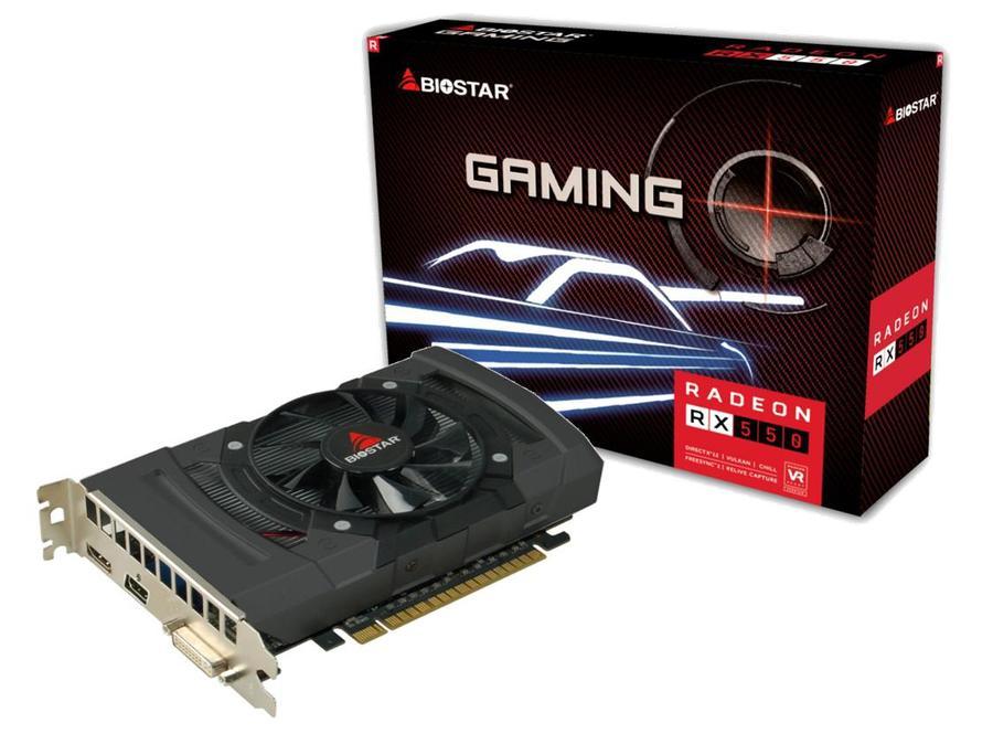 Biostar RX550-4GB  - Carte graphique Biostar - grosbill.com - 0