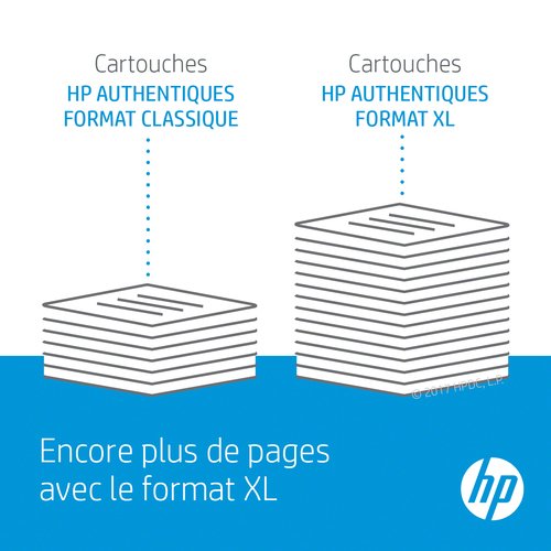 Cartouche Noire 301 - CH561EE pour imprimante Jet d'encre HP - 4