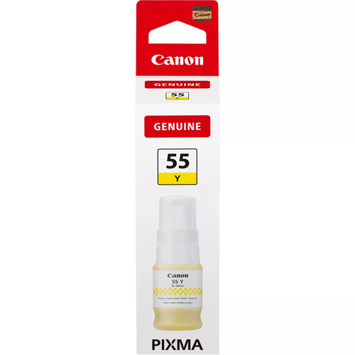 GI-55Y - Jaune pour imprimante Jet d'encre Canon - 1