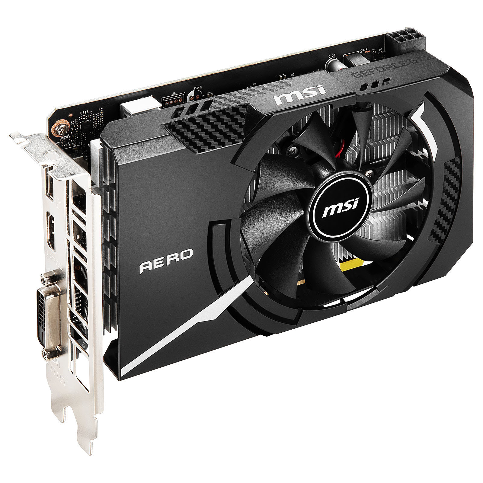 MSI GTX 1650 D6 AERO ITX OCV1  - Carte graphique MSI - grosbill.com - 2