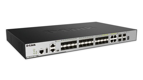 D-Link Switch/DGS-3630/20SFP 4Combo 4x10GeSFP