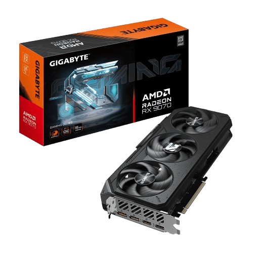 Gigabyte Radeon RX 9070 GAMING OC 16G# - Carte graphique Gigabyte - 0