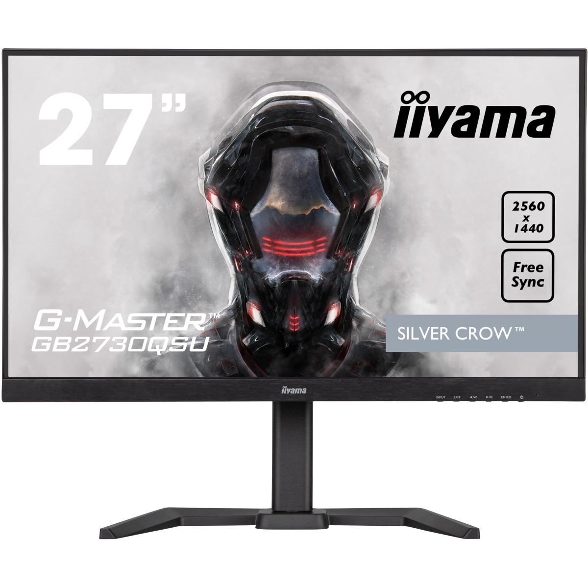 Iiyama 27 pouces  GB2730QSU-B5 - Ecran PC Iiyama - grosbill.com - 0