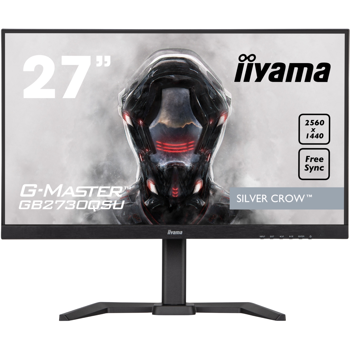 Iiyama 27"  GB2730QSU-B5 - Ecran PC Iiyama - grosbill.com - 0