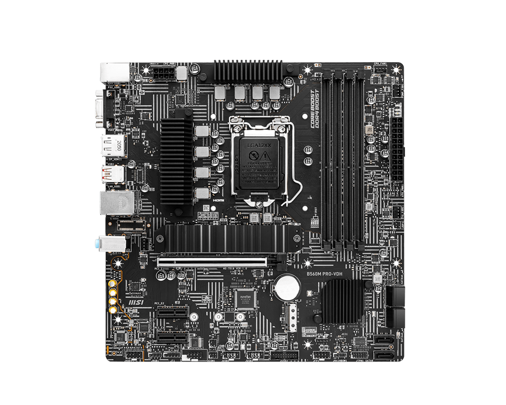 MSI B560M PRO-VDH Micro-ATX  - Carte mère MSI - grosbill.com - 4