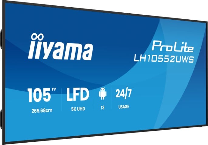Iiyama 105 pouces  LH10552UWS-B1AG - Ecran PC Iiyama - grosbill.com - 4