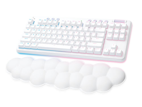 image produit Logitech Aurora G715 TKL Blanc Grosbill