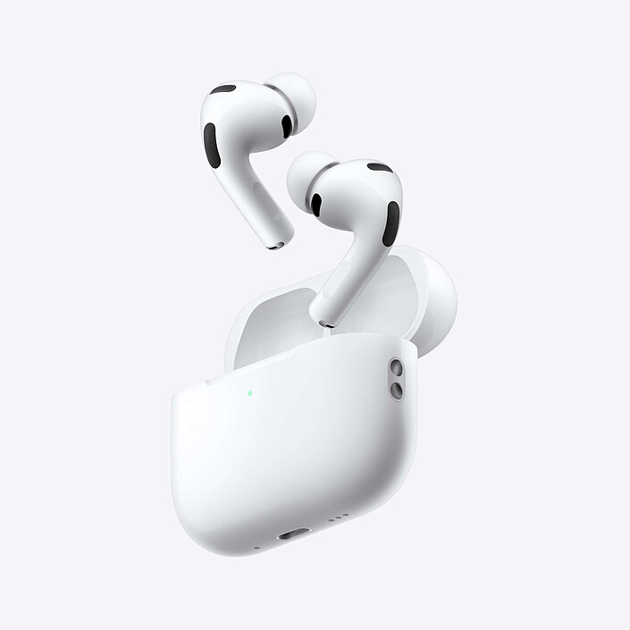 Apple AirPods Pro 3 Stereo Blanc - Micro-casque - grosbill.com - 1